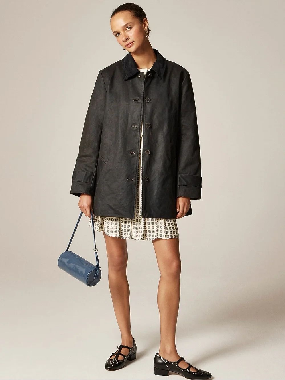 J Crew Coated Barn Jacket NWT